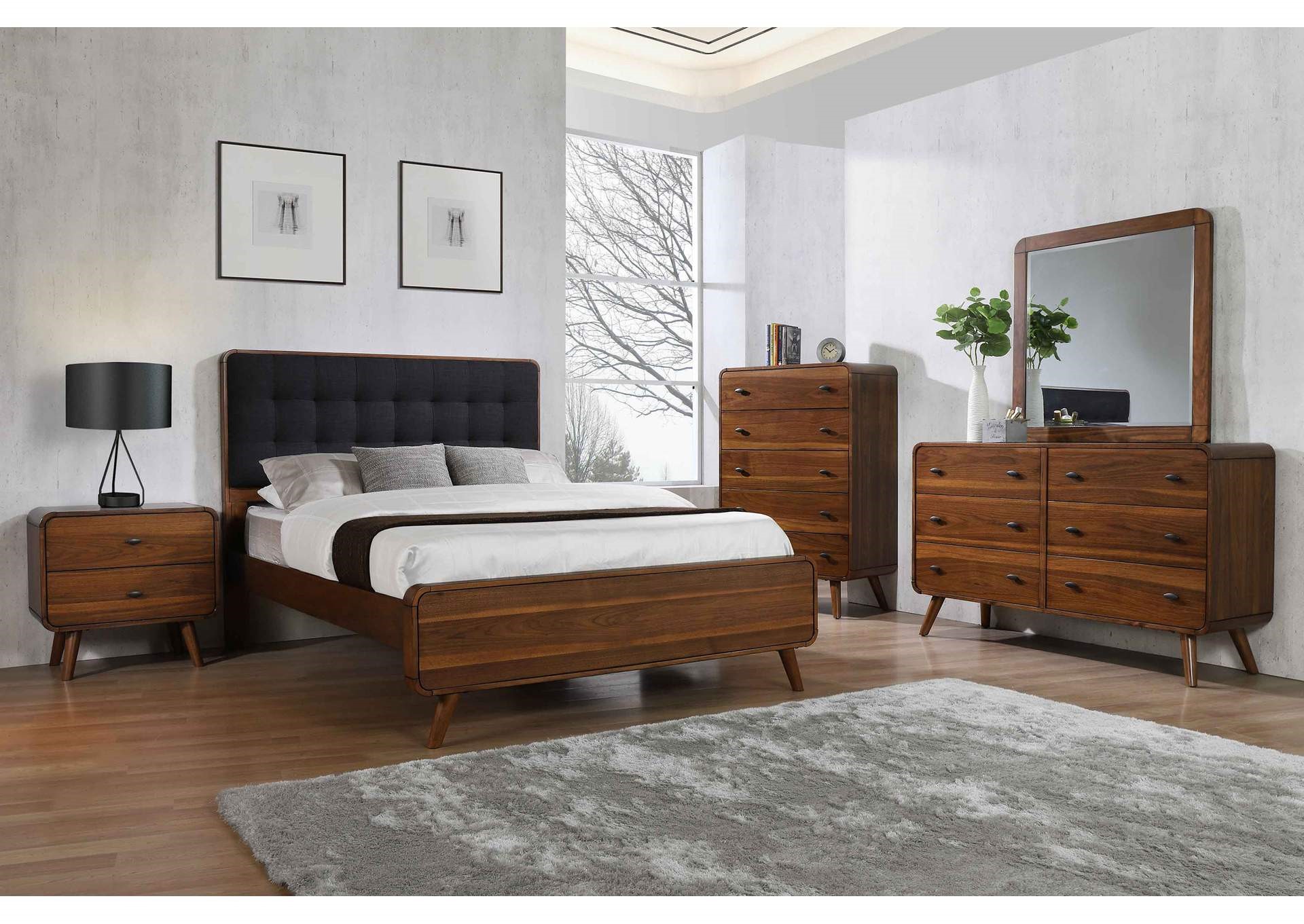 Creating Your Relaxing Retreat with a Dark Walnut King Size Bedroom Set